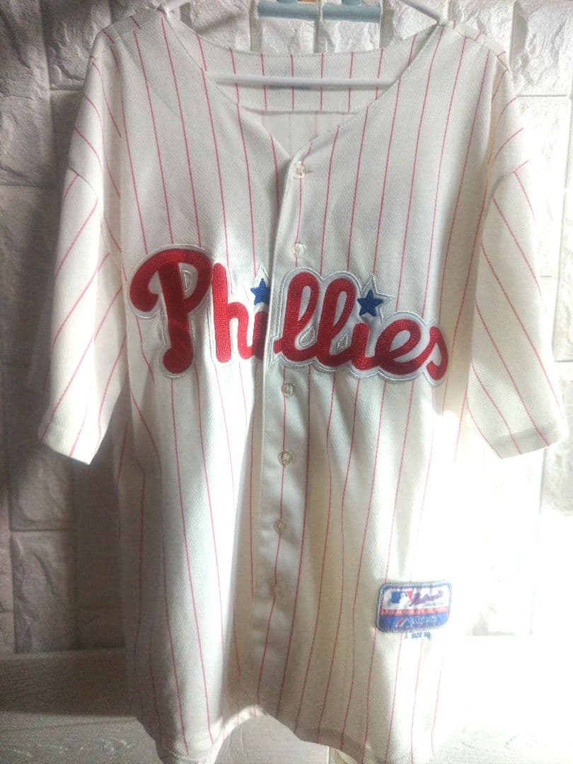★MLB★フィリーズ★オーセンティック★ハイクオリティ★レプリカユニホームUSA