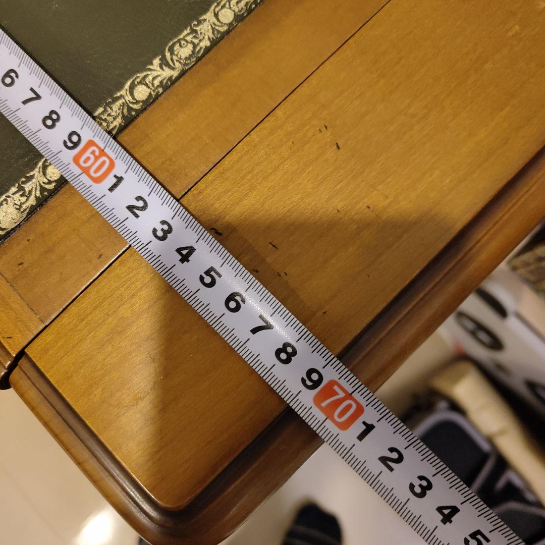 【波風ミナト】フランス製 木製デスク 引き出し付き