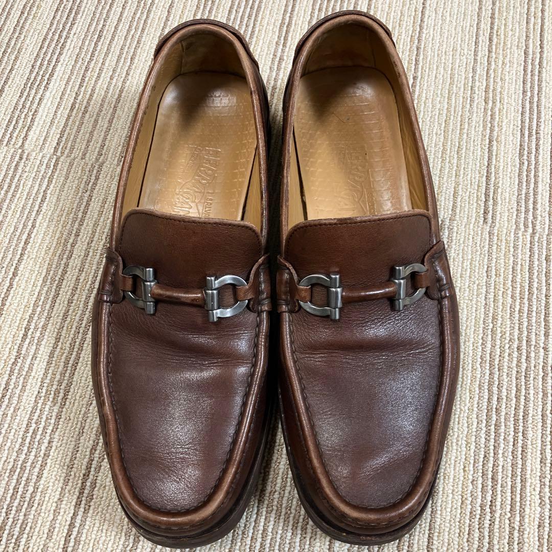 【美品】 フェラガモ サルヴァトーレ 26.5cm EE