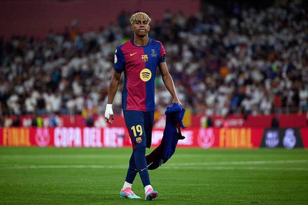 Barucelona 24/25 copadelreyヤマル　 オーセンティック