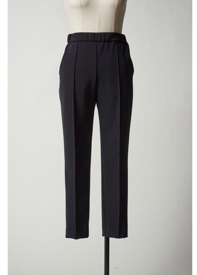 美品⭐︎yori セレモニーピンタックパンツ➕　ブラック　サイズ36