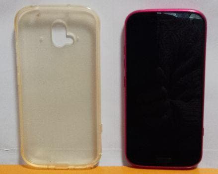 docomo らくらくスマートフォン F-52B ピンク