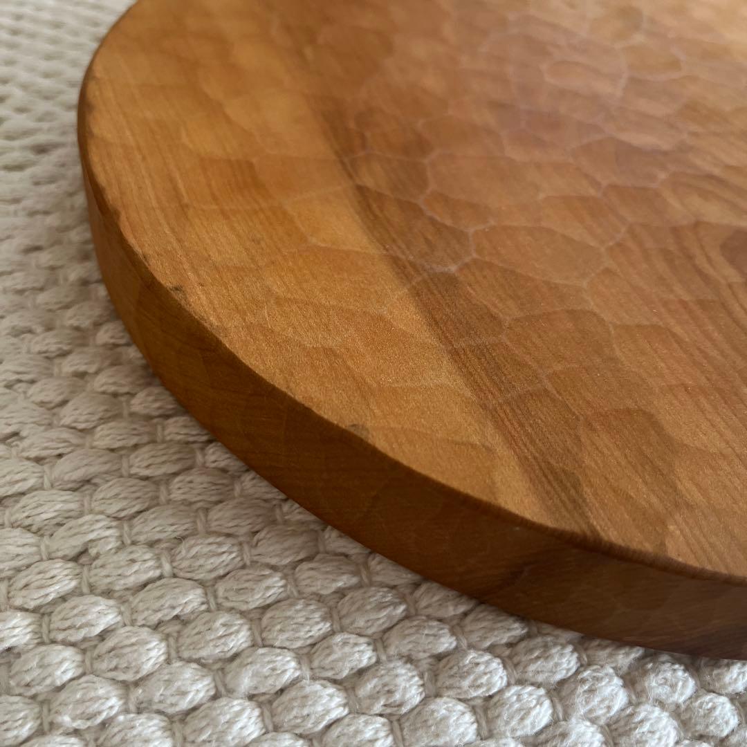 cogu 盆　丸盆　プレート　トレイ　皿　木皿　作家