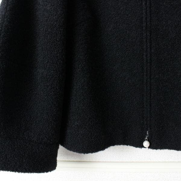 ルネRene♡掲載品パフスリーブウールジャケット♡ぽんぽんパール日本製