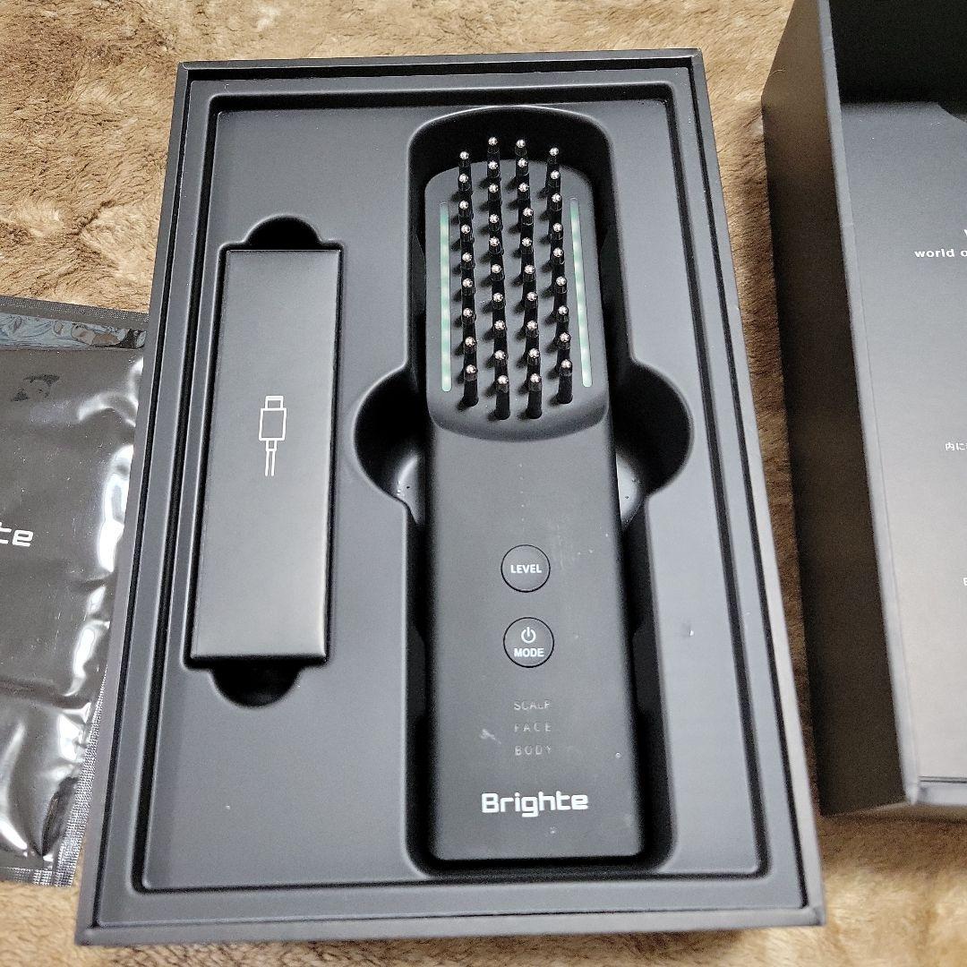 Brighte エレキブラシ シートマスク3枚つき