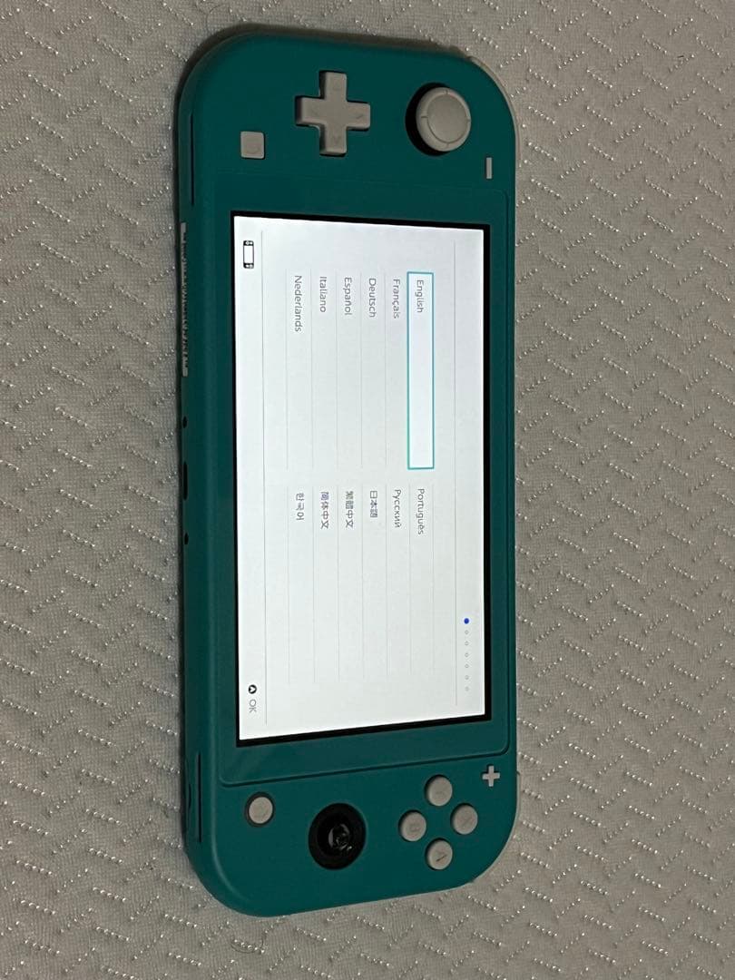 【値下げします】Nintendo Switch Lite ターコイズ　ジャンク品