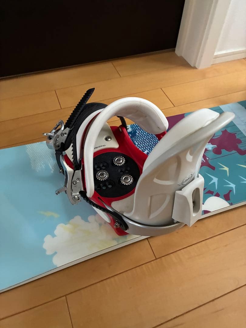 バートン　スノーボード　フェザー　139 ビンディングセット