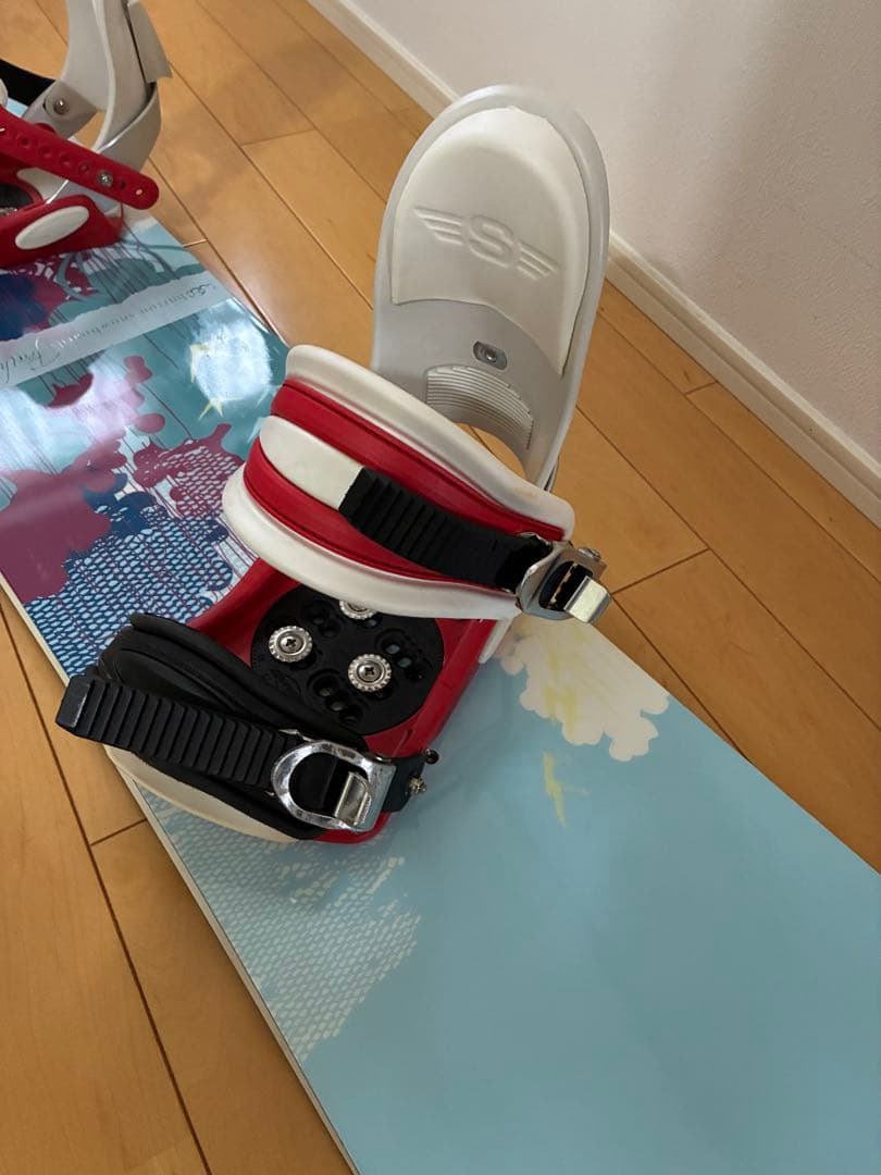 バートン　スノーボード　フェザー　139 ビンディングセット