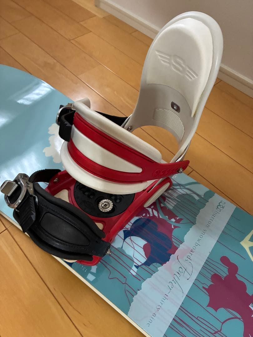 バートン　スノーボード　フェザー　139 ビンディングセット