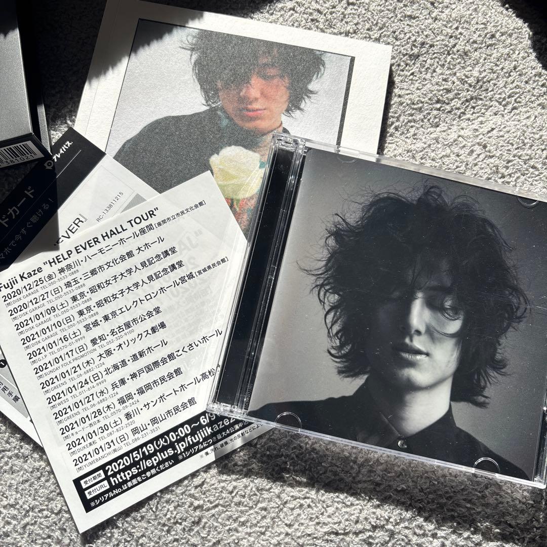 【初回限定盤】藤井風1stアルバム『HELPEVER HURTNEVER』2CD