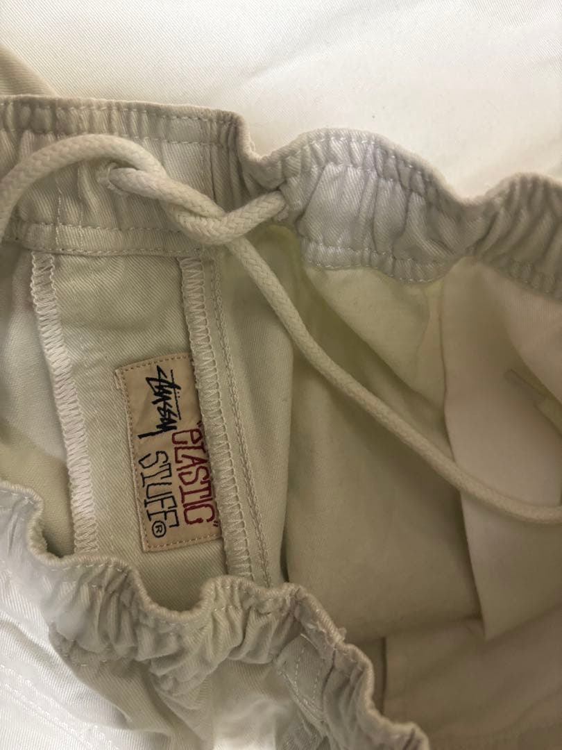 STUSSY チノパン ワークパンツ ホワイト
