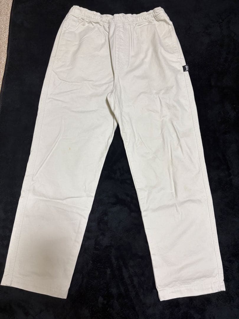 STUSSY チノパン ワークパンツ ホワイト