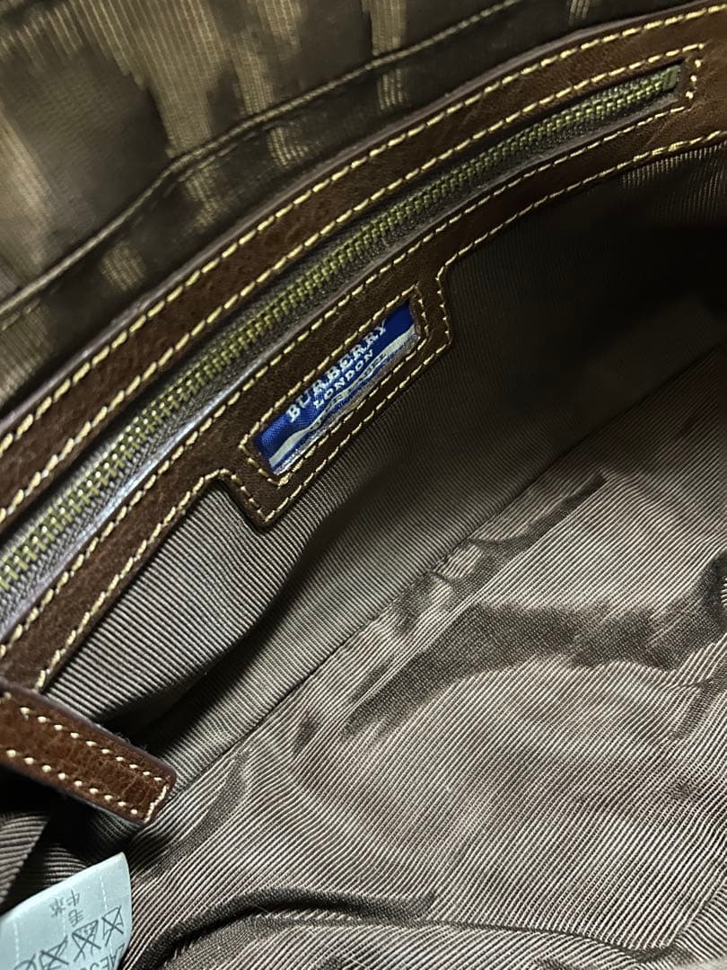 BURBERRY BLUE LABEL vintage ショルダーバッグ