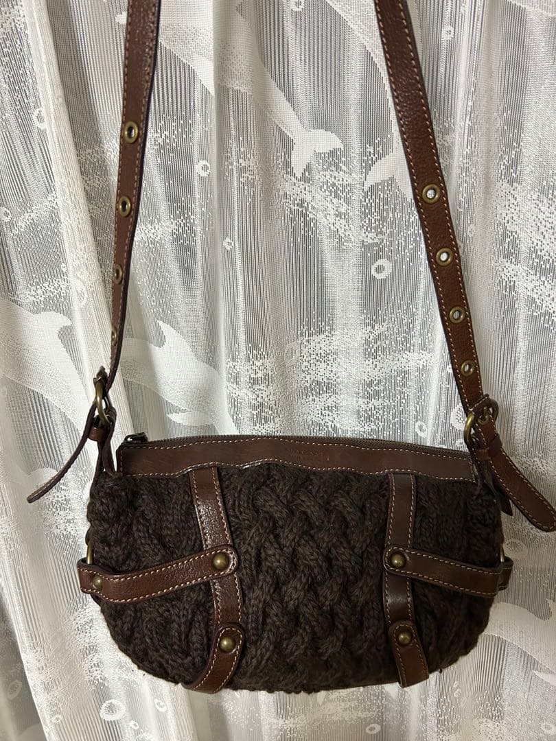 BURBERRY BLUE LABEL vintage ショルダーバッグ