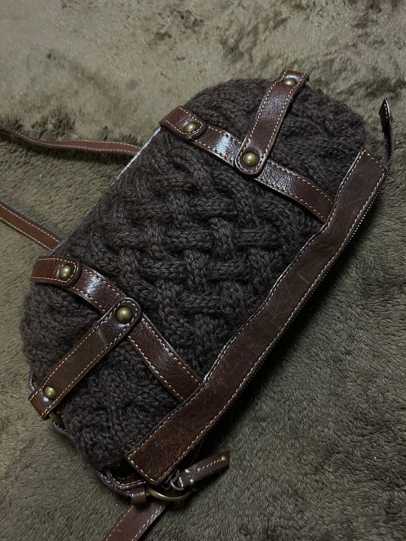 BURBERRY BLUE LABEL vintage ショルダーバッグ