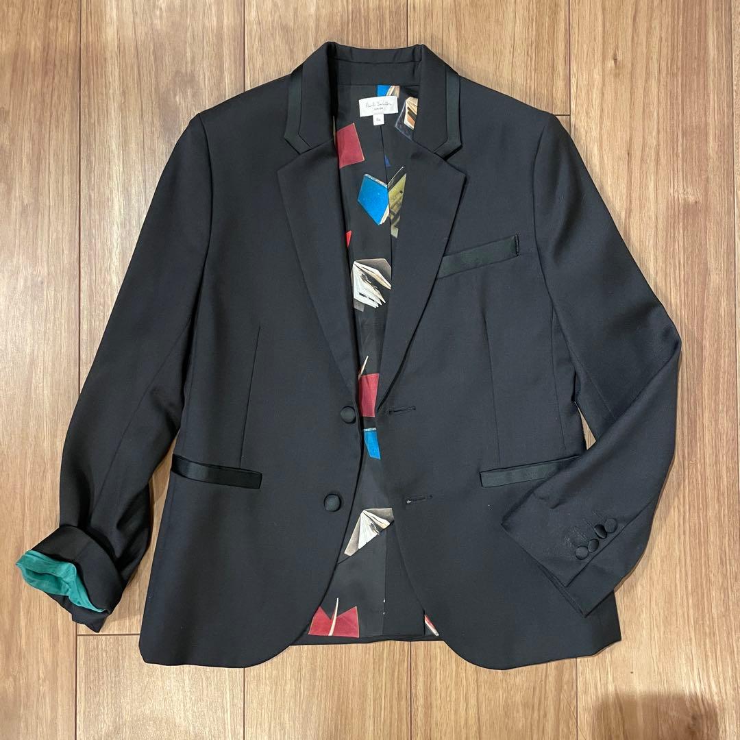 美品 Paul Smith Junior ブラック ジャケット 8A 男子 女子