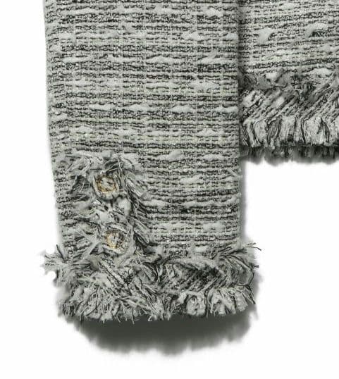 週末限定お値下げ【超美品】ESTNATION　ファンシーツイードジャケット