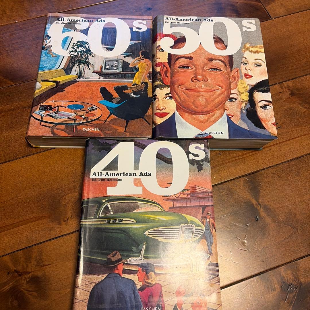 All American Ads 40s 50s 60s 3冊セット