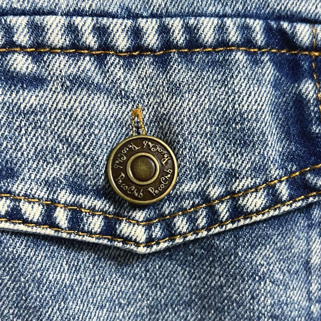 peco club ケミカルデニム ジャンプスーツ　オーバーオール　ペコクラブ