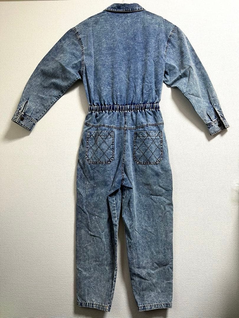 peco club ケミカルデニム ジャンプスーツ　オーバーオール　ペコクラブ