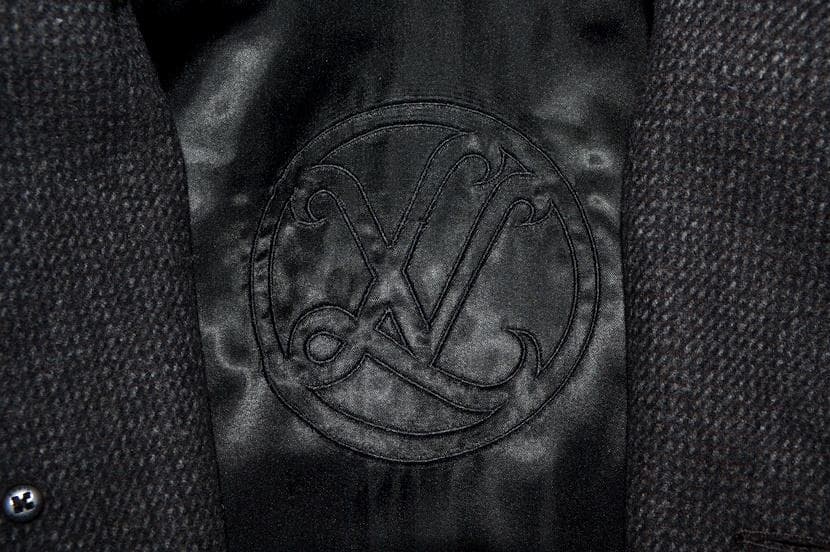 【未使用品】カシミヤ混 ルイヴィトン 国内正規 テーラーメイドロングコート 48