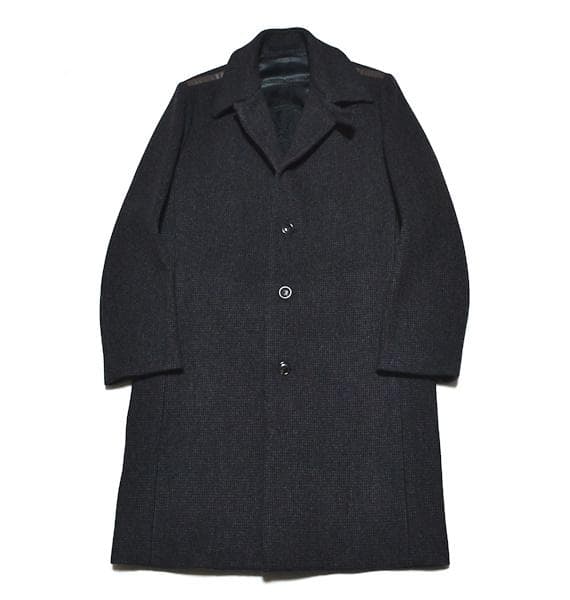 【未使用品】カシミヤ混 ルイヴィトン 国内正規 テーラーメイドロングコート 48