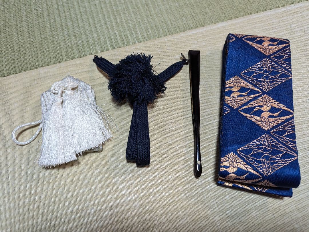 七五三 着物　セット　 黒と白 鷲柄　5歳