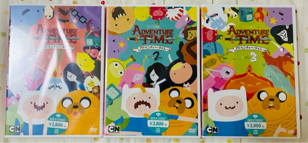 アドベンチャータイム DVD 9枚セット