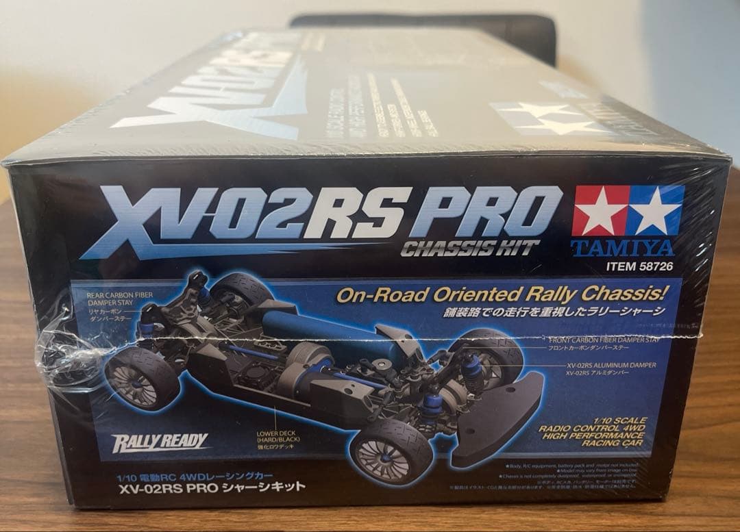 タミヤ XV-02RS PRO ボディ、オプションパーツセット