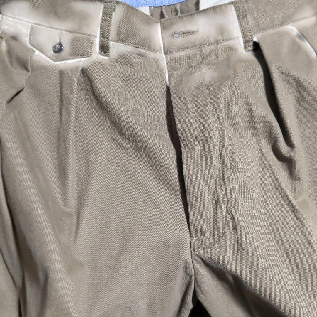 BEAMS PLUS ビームスプラス　ツープリーツテーパードパンツ