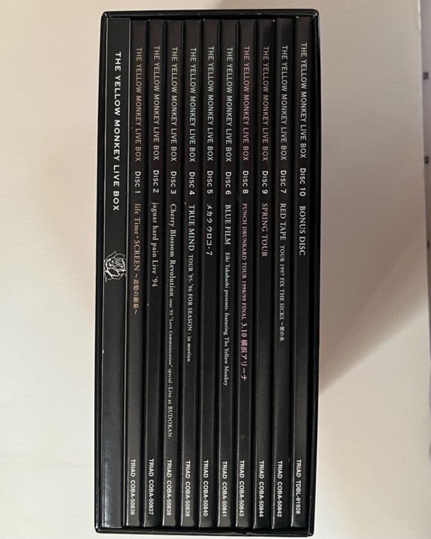 ミュージック THE YELLOW MONKEY LIVE BOX 10DVD