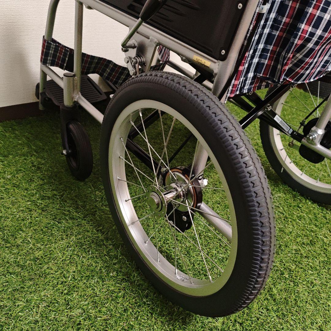 日進医療器 介助式 軽量車椅子 NEO-2