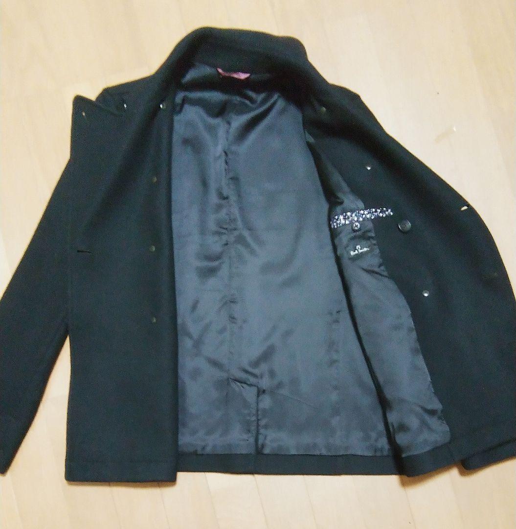 ポール・スミス メンズ ピーコート Mサイズ 黒