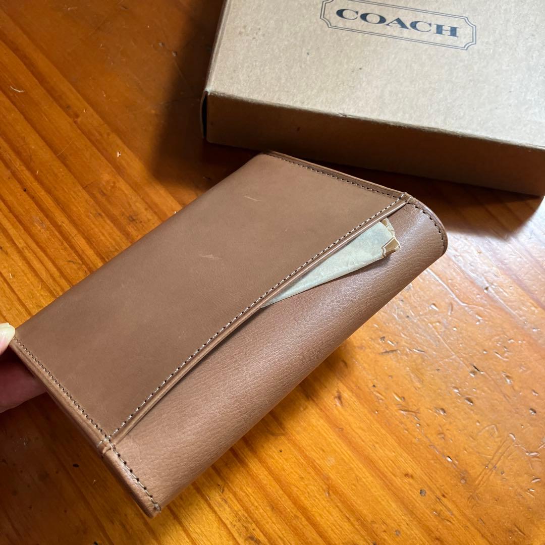 オールドコーチvintage コーチ　三つ折り財布