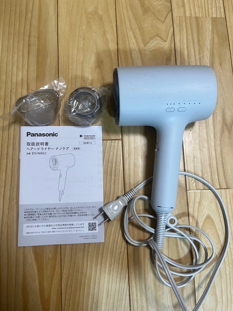 【ジャンク品】Panasonic ナノケア ヘアドライヤーeh-na0j