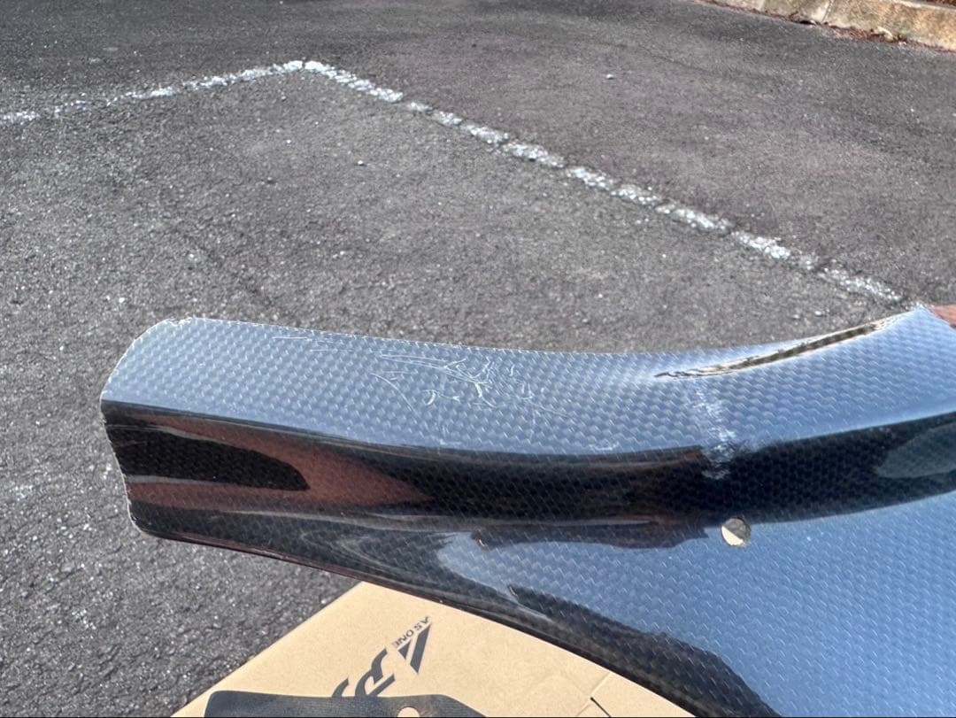 最終値下げYZF-R25/R3カーボントリムスクリーン＆リアフェンダーSPL2点