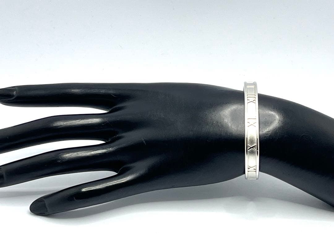 h609 美品　ティファニー　1995 アトラス　バングル　925 ブレスレット