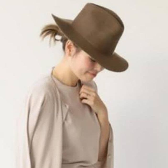 【新品タグ付】Janessa Leoné RILEY ウールハット M USA