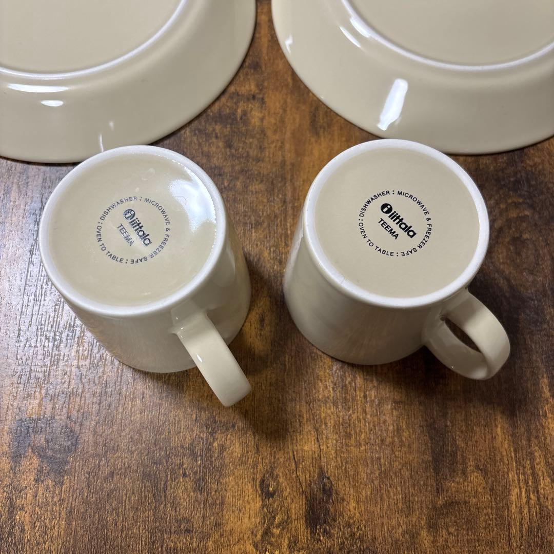 イッタラ　ティーマ　プレート3枚とマグカップ２個