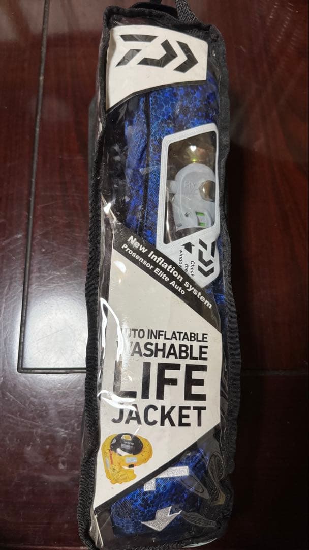 ダイワ　ライフジャケットDF-2207ブルーヘクス