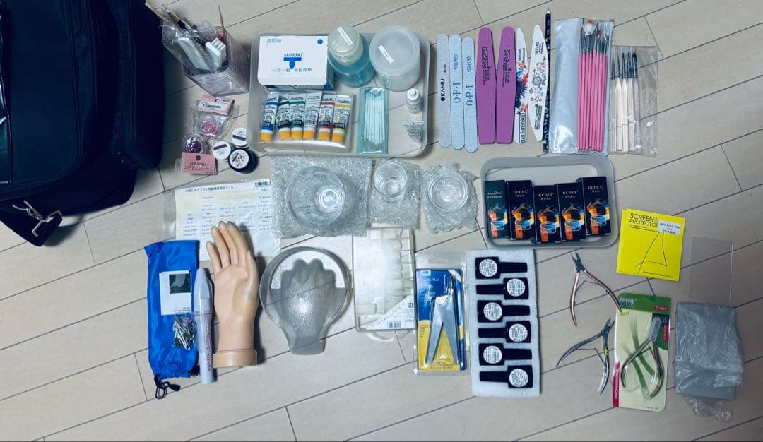 今月中処分！！ネイルアート練習用具セット fourdiamonds ネイルケア