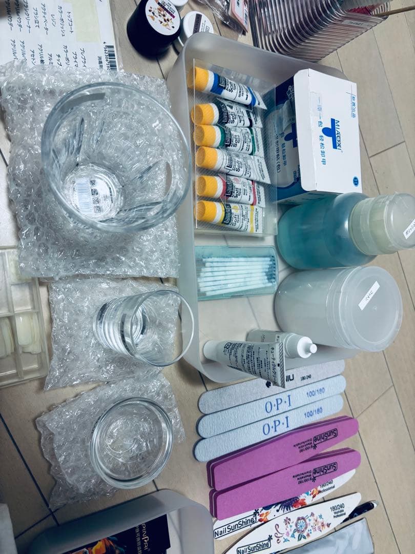 今月中処分！！ネイルアート練習用具セット fourdiamonds ネイルケア