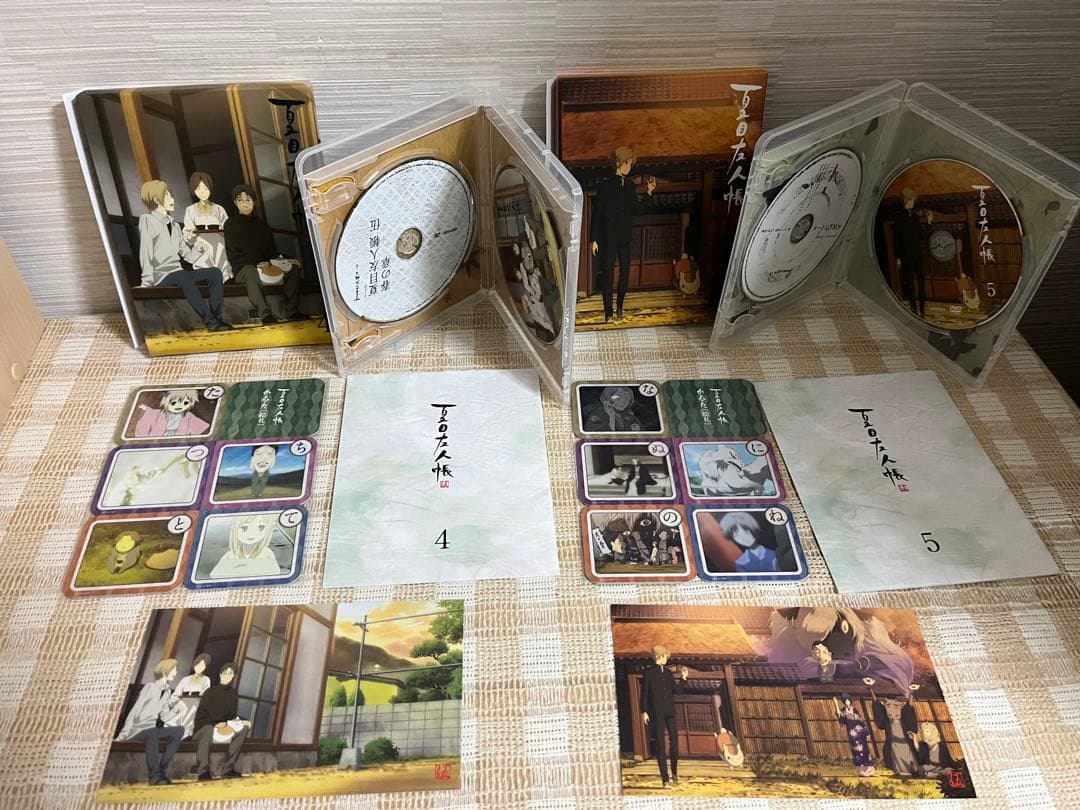 夏目友人帳 伍 完全生産限定版 全5巻セット DVD