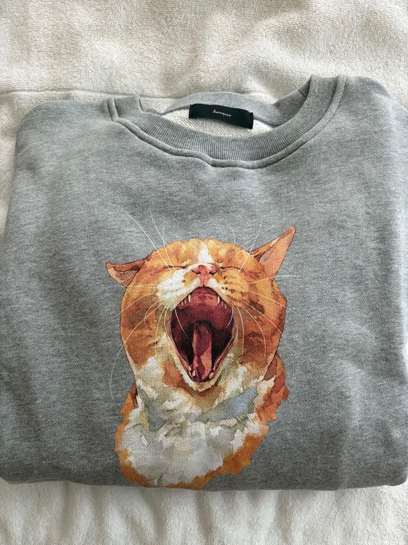 harapeco NekoSweat グレー