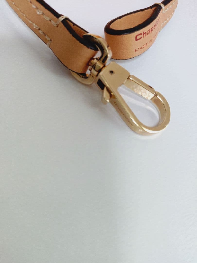 ☆美品☆エルベシャプリエ1660VGレザーストラップ チャーム