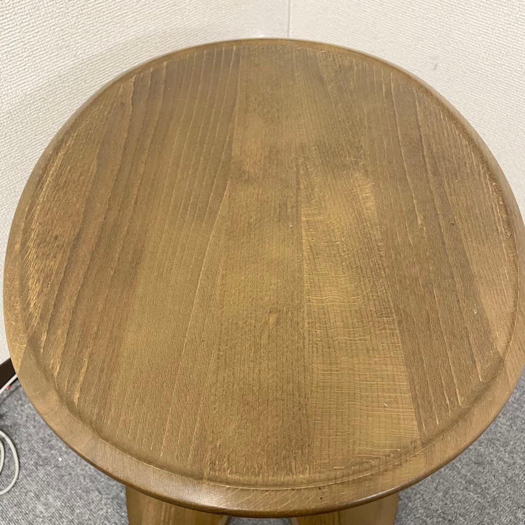 【良品】エコーネス エリプステーブル EKORNES 楕円サイドテーブル