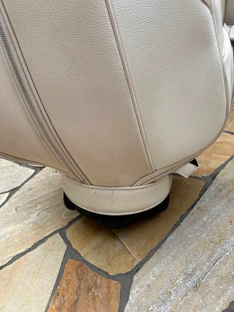 ゴルフ　キャディバック　テスタルテ　TESTARTE 白