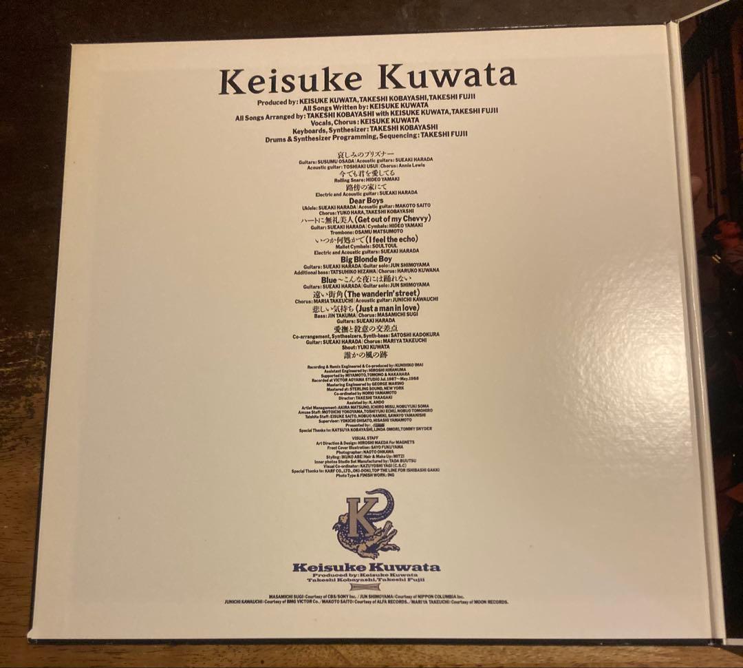 ■桑田佳祐◾️Keisuke Kuwata◾️1LP / 1988 Taishita