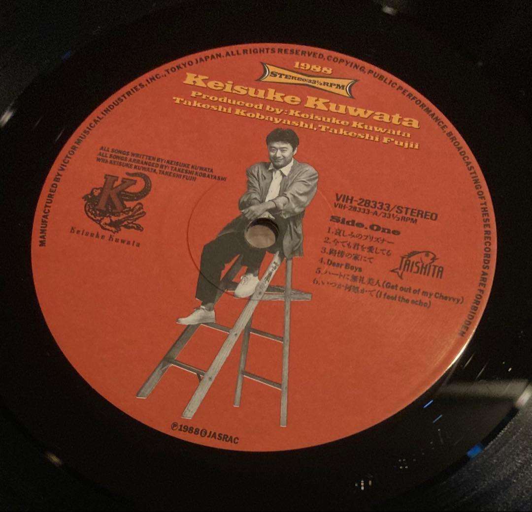■桑田佳祐◾️Keisuke Kuwata◾️1LP / 1988 Taishita