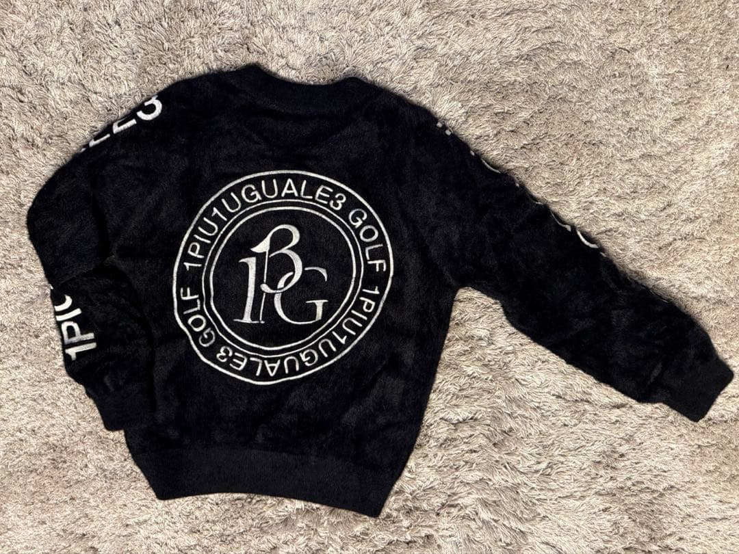 1PIU1UGUALE3 黒 長袖スニード レディース ゴルフ